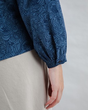 Baby Cord Noodles Bluse from Brava Fabrics