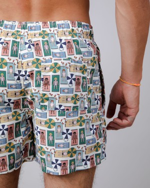 Playmobil Summer Days Badehose Mehrfarbig from Brava Fabrics