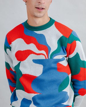 Jacquard Pullover Sobremesa from Brava Fabrics