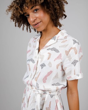Maria Langes Kleid Ecru from Brava Fabrics