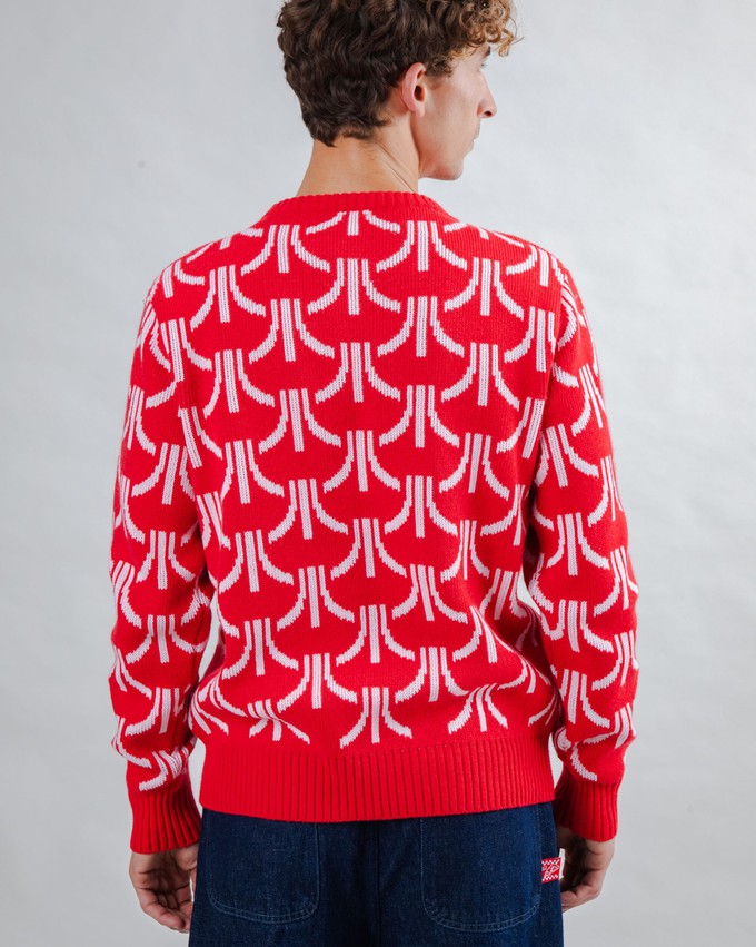 Atari Pullover Monogramm Jacquard from Brava Fabrics