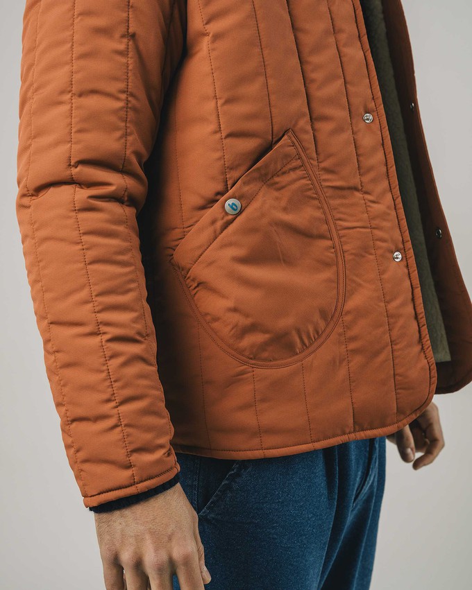 Padded Jacket Burnt Orange from Brava Fabrics