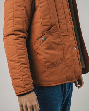 Gefütterte Jacke Burnt Orange from Brava Fabrics