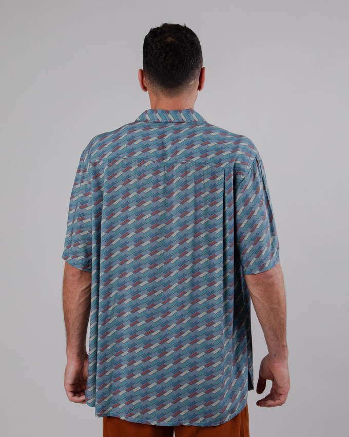 Inflatables Aloha Shirt Blau from Brava Fabrics