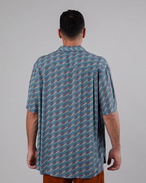Inflatables Aloha Shirt Blau from Brava Fabrics