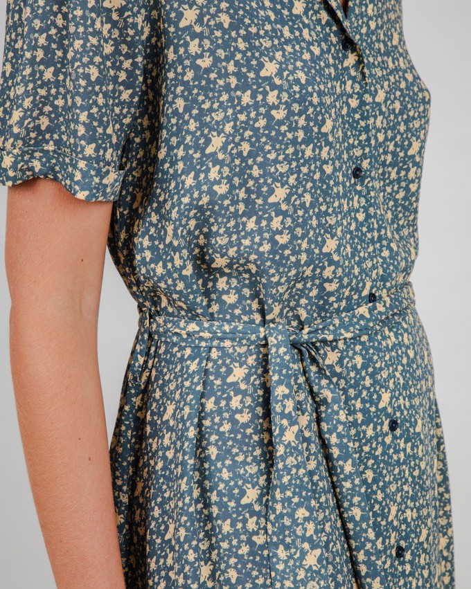 Peanuts Woodstock Maxikleid Navy from Brava Fabrics