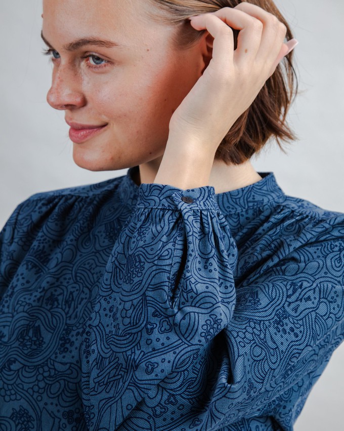 Baby Cord Noodles Bluse from Brava Fabrics