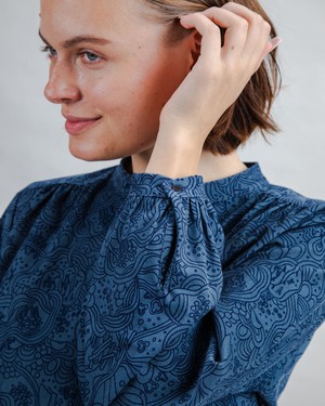 Baby Cord Noodles Bluse from Brava Fabrics