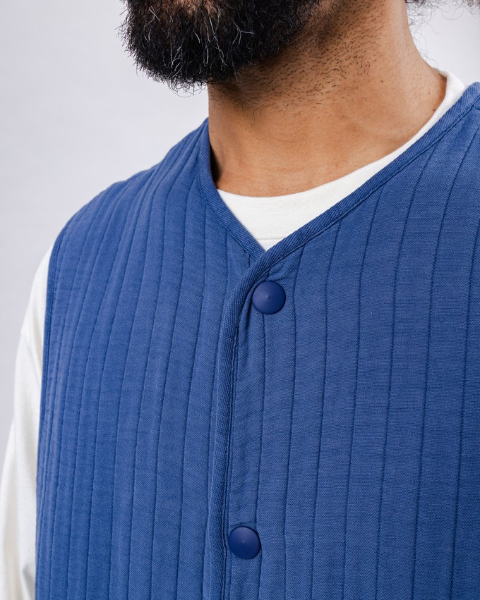 Steppweste Herren Indigo from Brava Fabrics