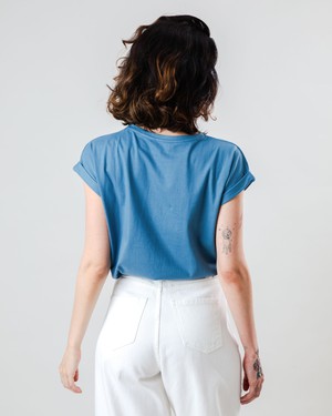 Just Swim Scoop Tee Cloud from Brava Fabrics