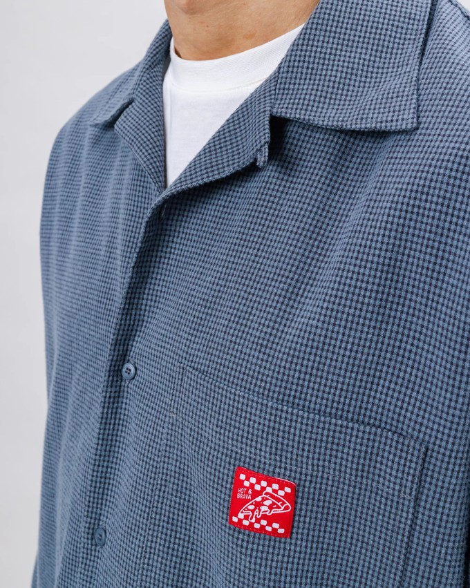 Oversize Checks Pizza Hemd from Brava Fabrics
