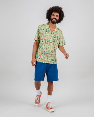 Lucha Libre Aloha Hemd from Brava Fabrics