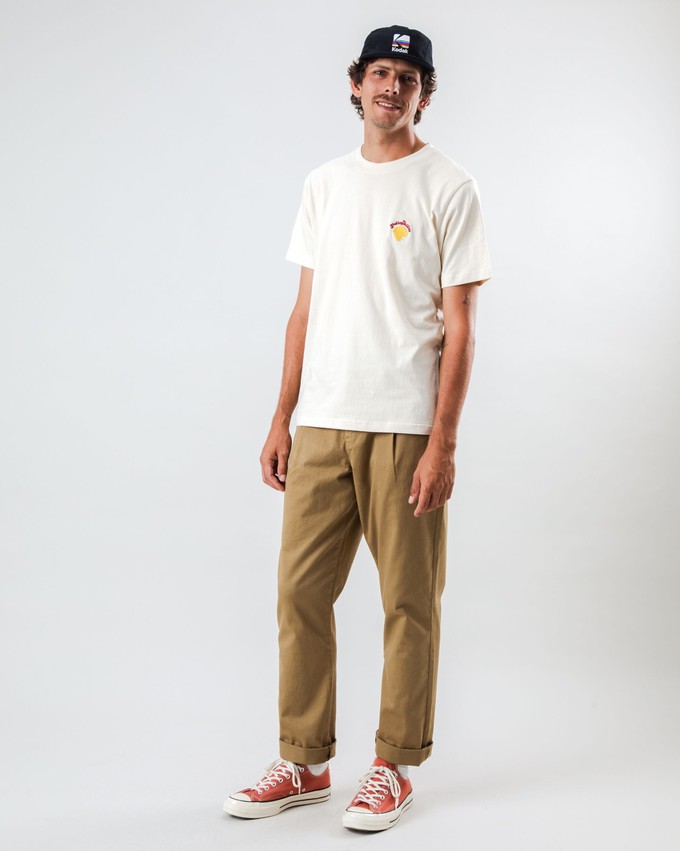 Helios T-shirt Ecru from Brava Fabrics