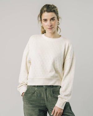 Lace Sweater Ecru from Brava Fabrics