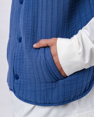 Steppweste Herren Indigo from Brava Fabrics