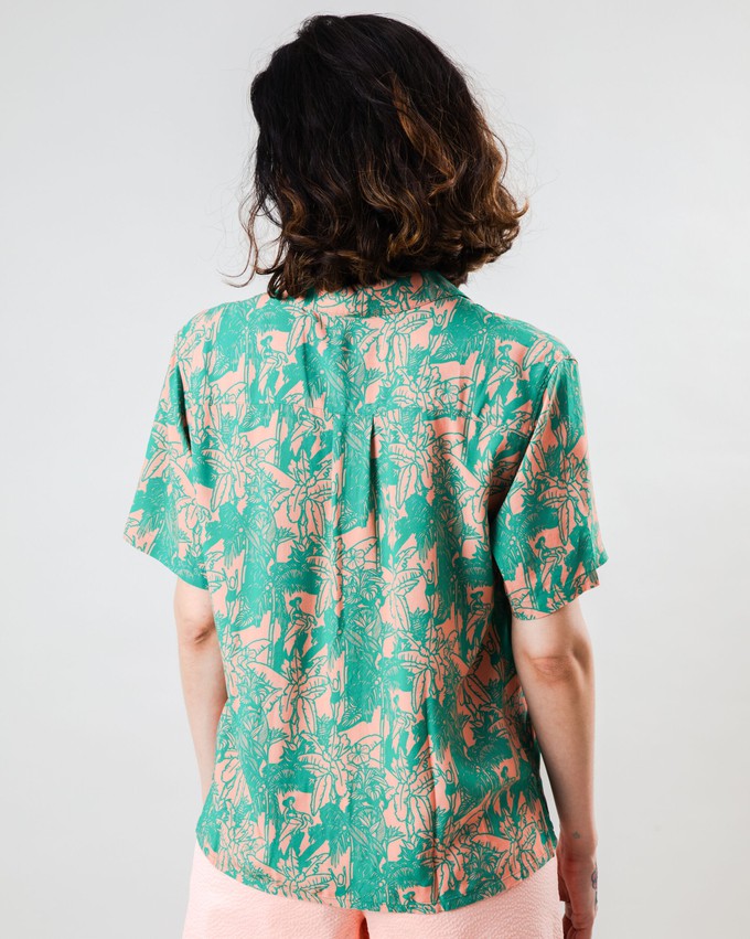 Helios Aloha Blouse Pink from Brava Fabrics