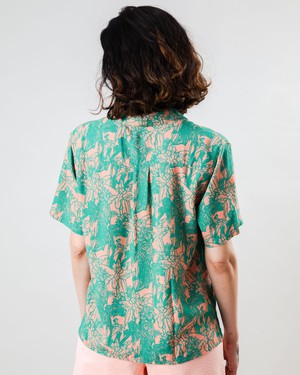 Helios Aloha Blouse Pink from Brava Fabrics