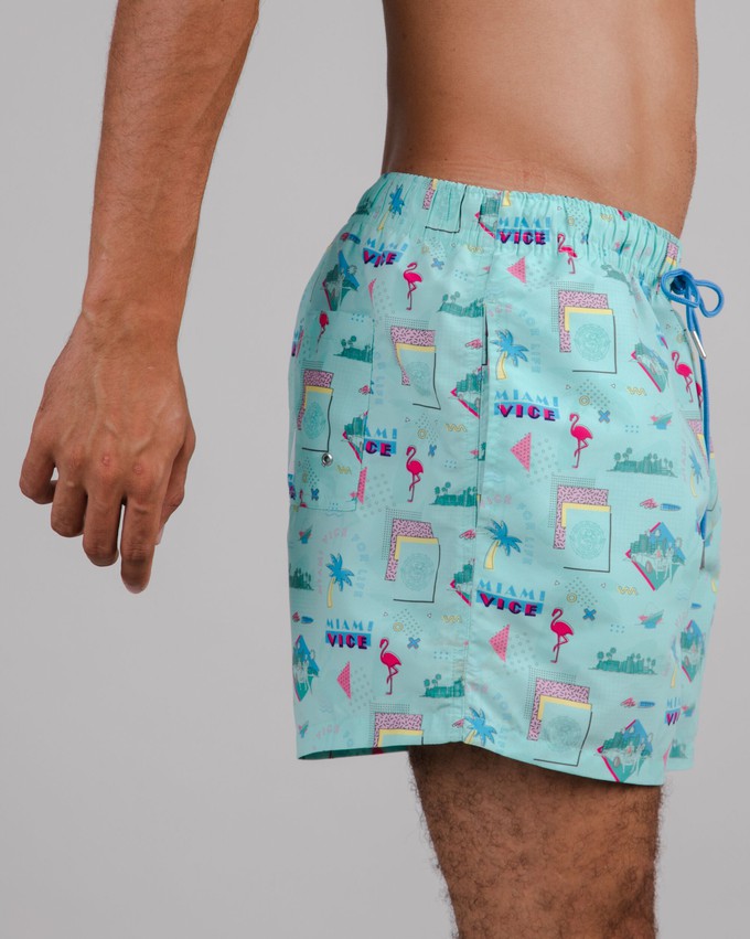 Miami Vice for Life Badehose from Brava Fabrics