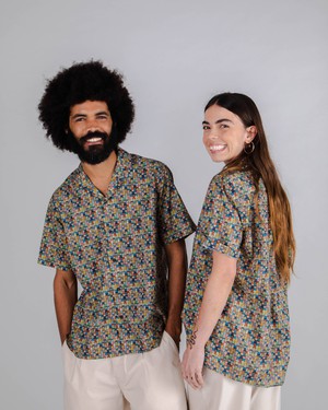 Playmobil World Unisex Aloha Shirt from Brava Fabrics