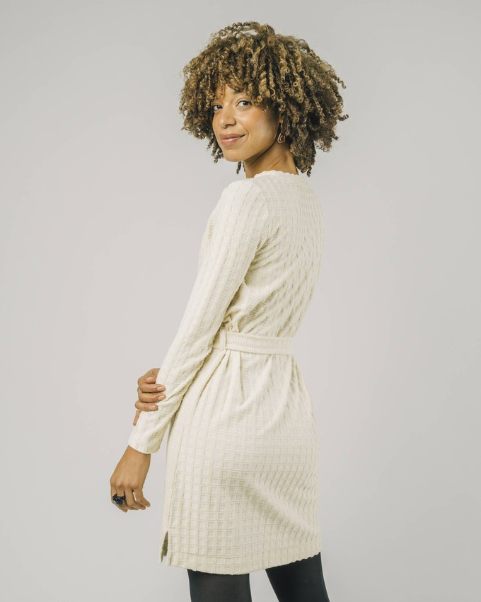 Terry Kleid mit GÃ¼rtel Beige from Brava Fabrics