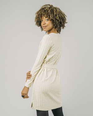 Terry Kleid mit GÃ¼rtel Beige from Brava Fabrics