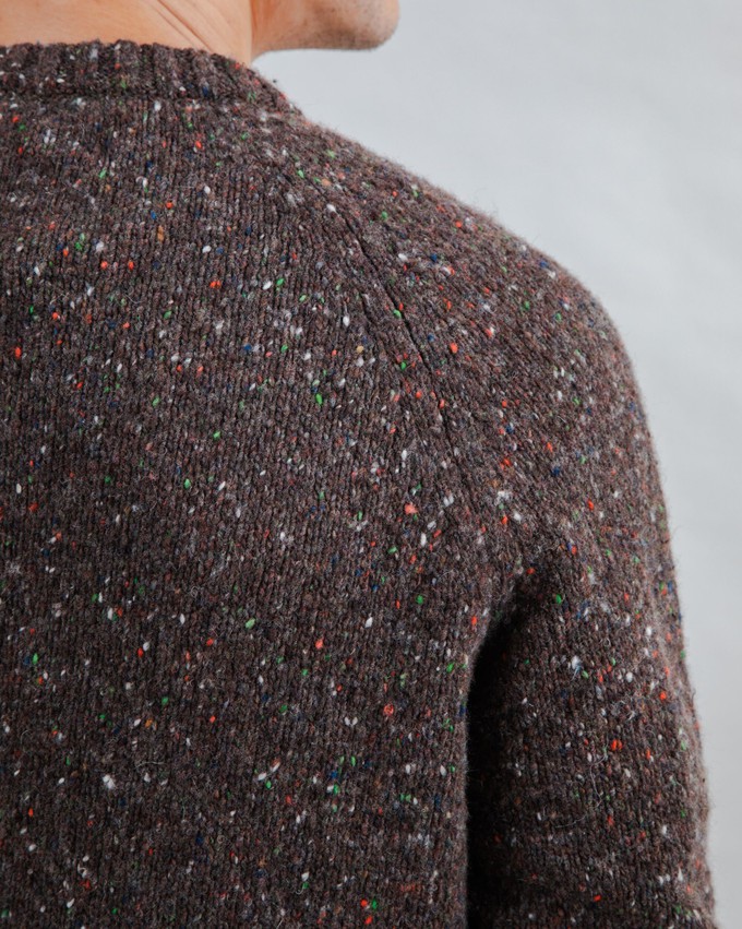 Wollpullover Raglan Schokolade from Brava Fabrics