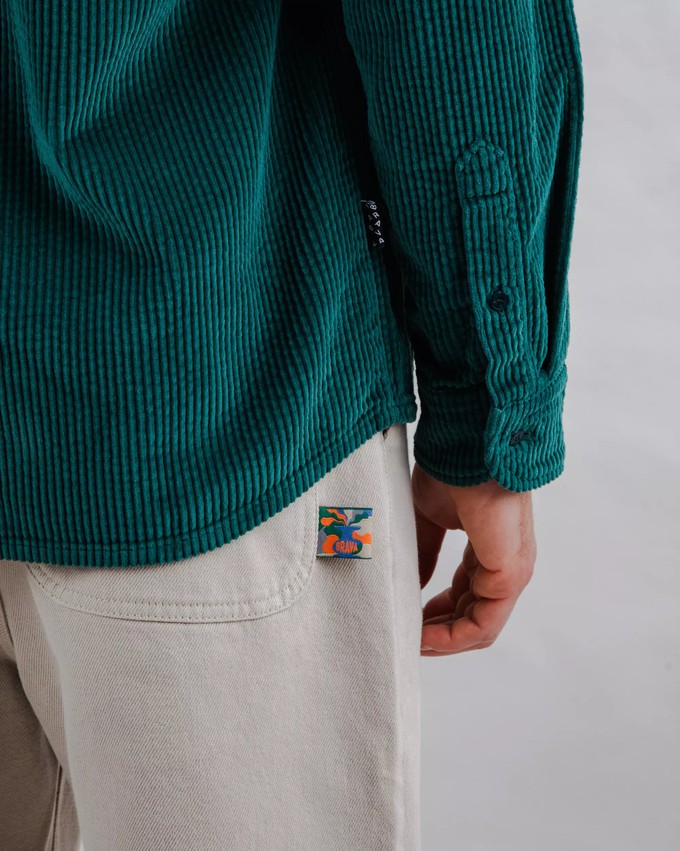 Cord Overshirt Grün from Brava Fabrics