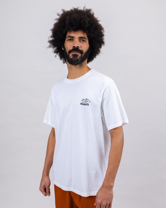 Peanuts Everybody's in a Hurry T-Shirt Weiß from Brava Fabrics