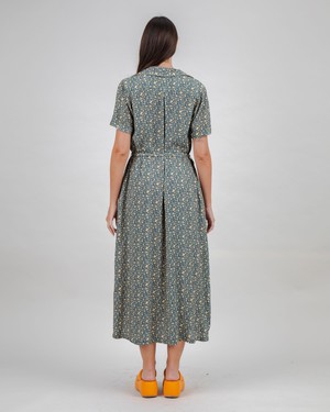 Peanuts Woodstock Maxikleid Navy from Brava Fabrics