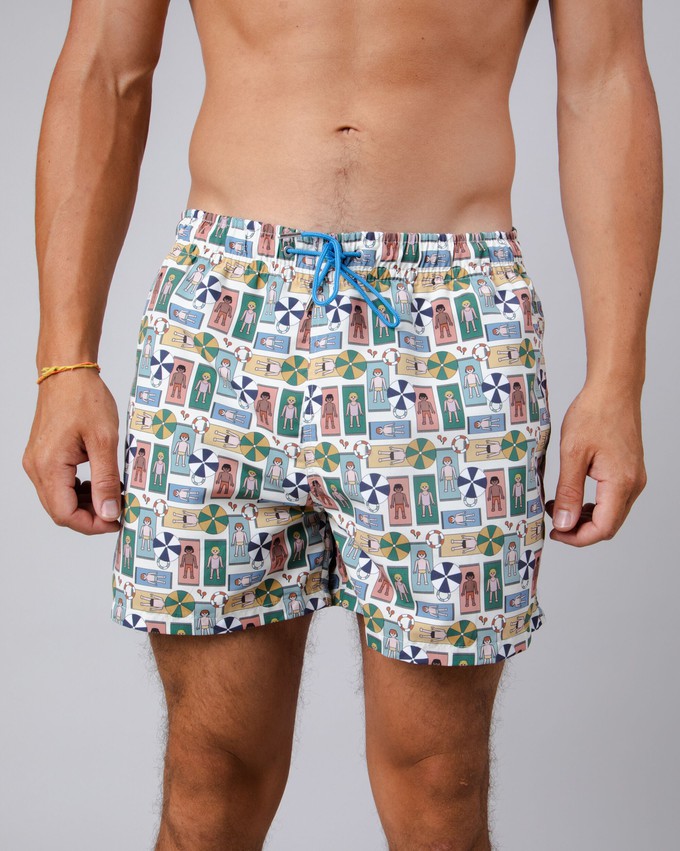 Playmobil Summer Days Badehose Mehrfarbig from Brava Fabrics