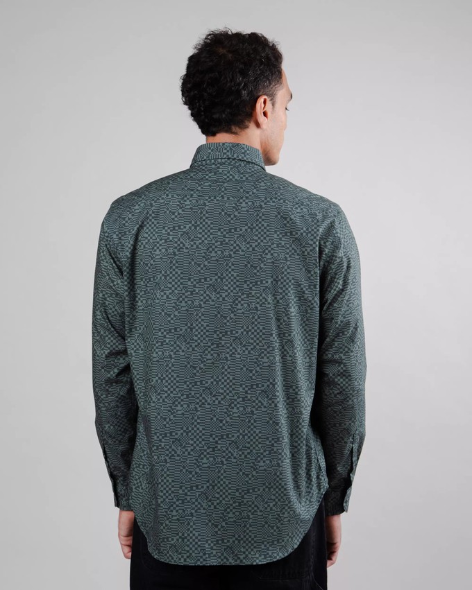 Pixel Hemd Green from Brava Fabrics