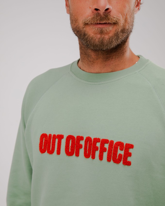 Out of Office Sweatshirt Mint from Brava Fabrics
