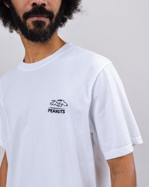 Peanuts Everybody's in a Hurry T-Shirt Weiß from Brava Fabrics