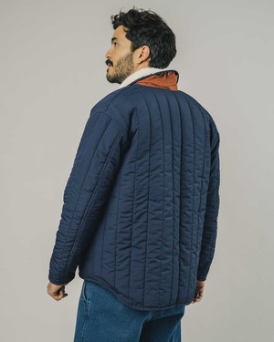 Gefütterte Jacke Navy from Brava Fabrics