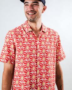 Marisol Aloha Shirt Red via Brava Fabrics