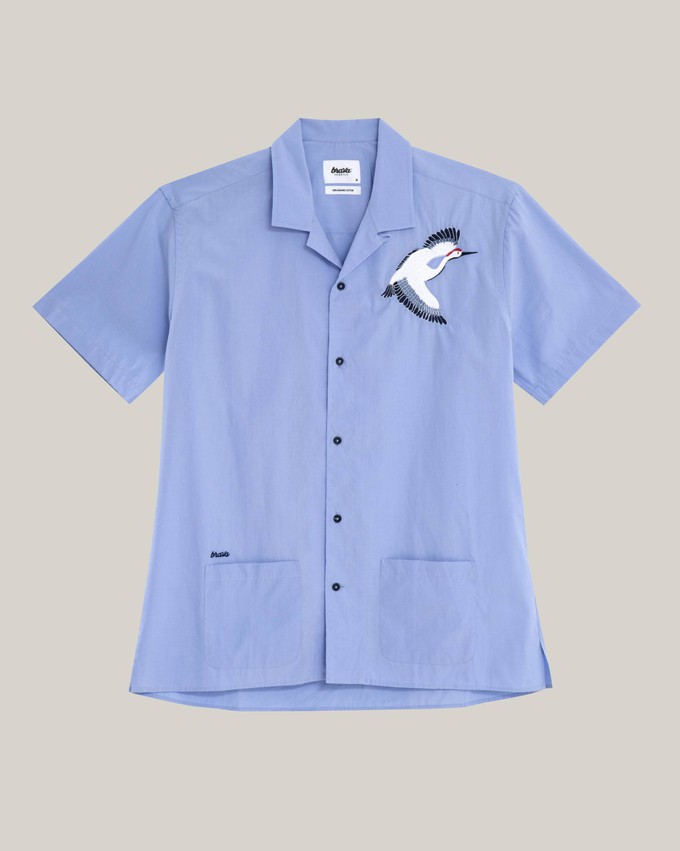 Essential Hemd Crane For Luck from Brava Fabrics