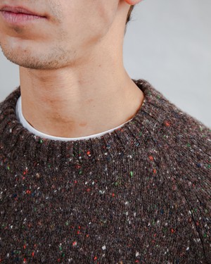 Wollpullover Raglan Schokolade from Brava Fabrics