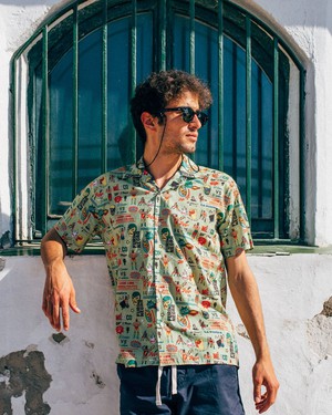 Lucha Libre Aloha Hemd from Brava Fabrics