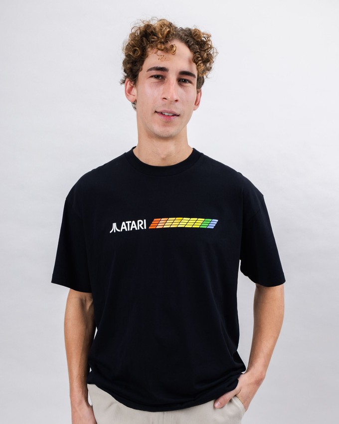 Atari Spectrum T-Shirt Schwarz from Brava Fabrics