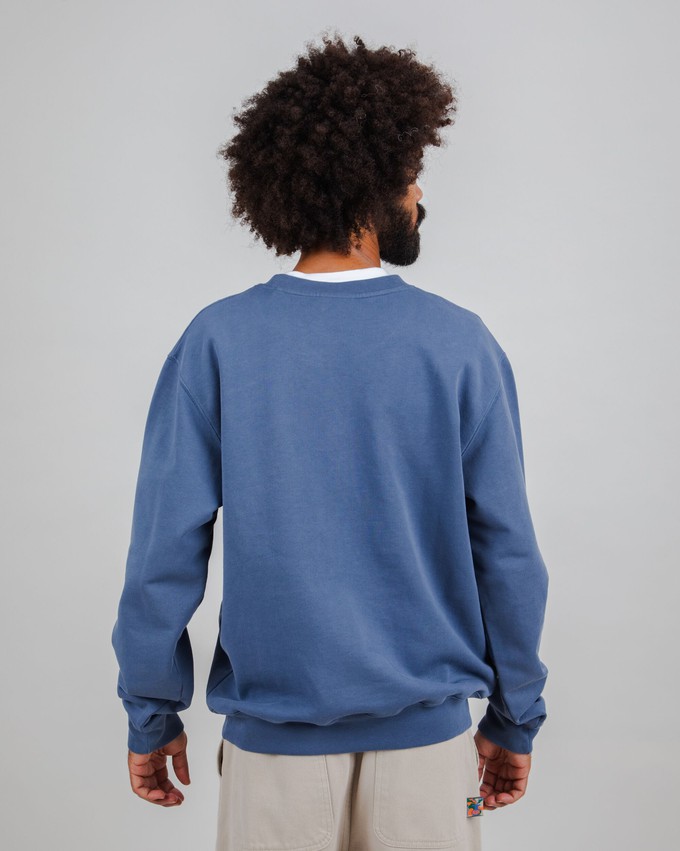 Peanuts Classic Records Sweatshirt Blau from Brava Fabrics