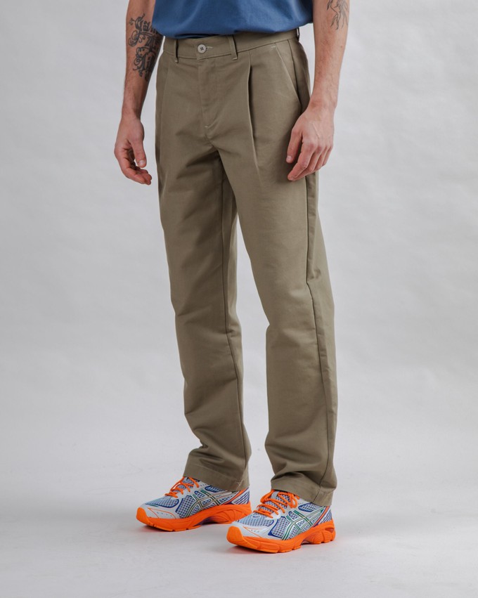 Sobremesa Plisseehose Khaki from Brava Fabrics