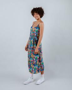 Asis Percales Tutti Frutti Strap Dress via Brava Fabrics