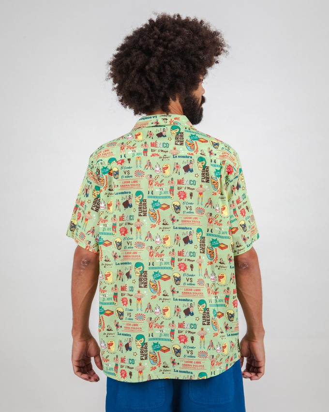 Lucha Libre Aloha Hemd from Brava Fabrics