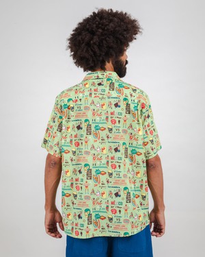 Lucha Libre Aloha Hemd from Brava Fabrics