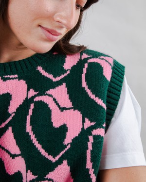 Heart Wollweste from Brava Fabrics