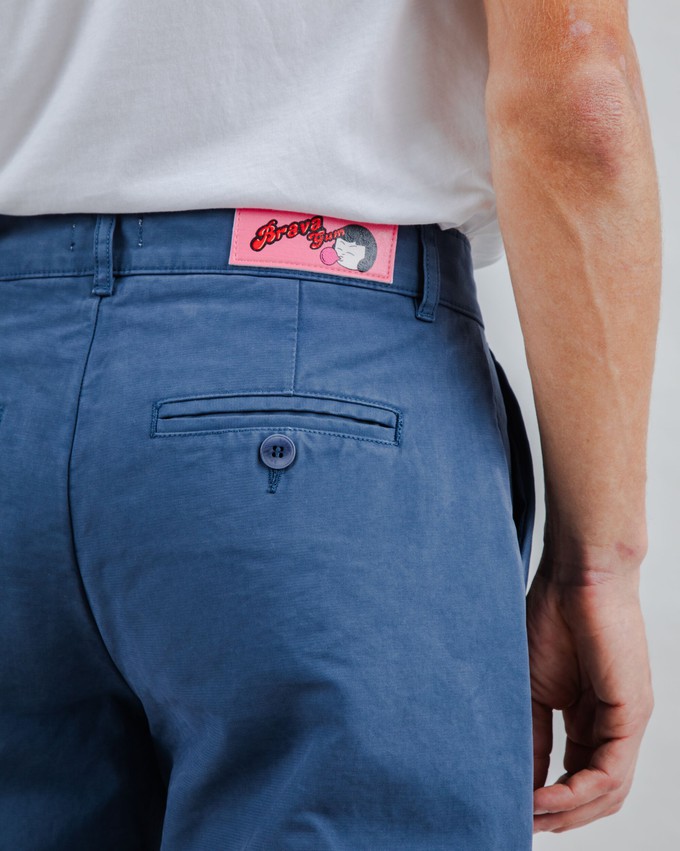 Brava Gum Faltenhose Indigo from Brava Fabrics