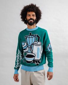 The Indoor Society Pullover Grün via Brava Fabrics