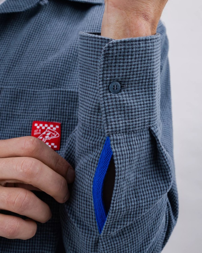 Oversize Checks Pizza Hemd from Brava Fabrics