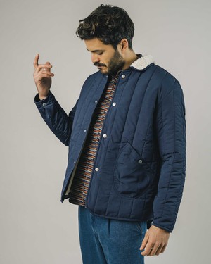 Gefütterte Jacke Navy from Brava Fabrics
