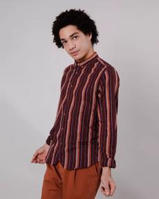 Barre Flanell Hemd Orange via Brava Fabrics